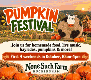 Join us for our 2026 Pumpkin Festival weekends in October! We'll have delicious homemade food, live music, hayrides, pumpkin picking, and fun for your entire family. FREE ENTRY! FREE PARKING! First 4 Weekends in October from 10 am to 4 pm (weather permitting). Field is closed on weekdays. Leashed dogs welcome.