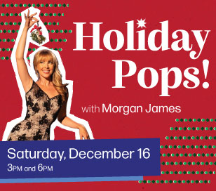Join vocalist Morgan James and the Princeton Symphony Orchestra conducted by John Devlin as we bring on the holiday spirit with the help of the Princeton High School Choir. Favorite melodies of the season plus lush orchestral sound combine for an unforgettable, festive concert for the entire family to enjoy. Be sure to join in our traditional carol sing-along! 